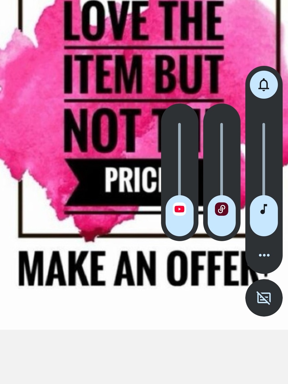 Pink Watercolor Text Graphic Print